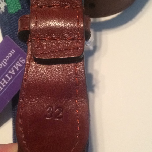 Needlepoint belt by Smathers & Branson - Picture 6 of 6